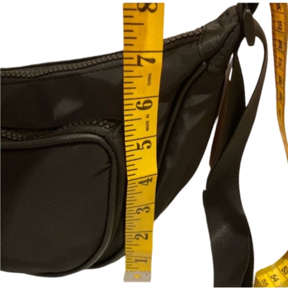 MADDEN GIRL Black Crescent Crossbody & Pouch Set NWT - Picture 8 of 9